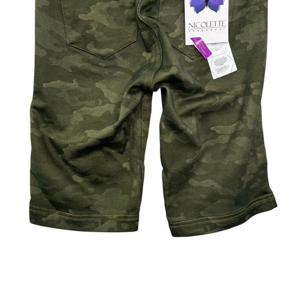 Nicolette Shapewear Women's Size 1 Soldier Girl Butt Lift Jean Bermuda Shorts - Picture 9 of 15